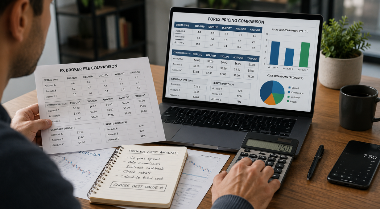 5 Steps to Compare FX Broker Fees.png 5 Steps to Compare FX Broker Fees.png